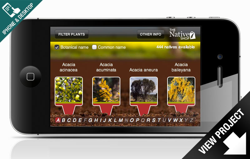 Australian Native Plant Guide iPhone App
